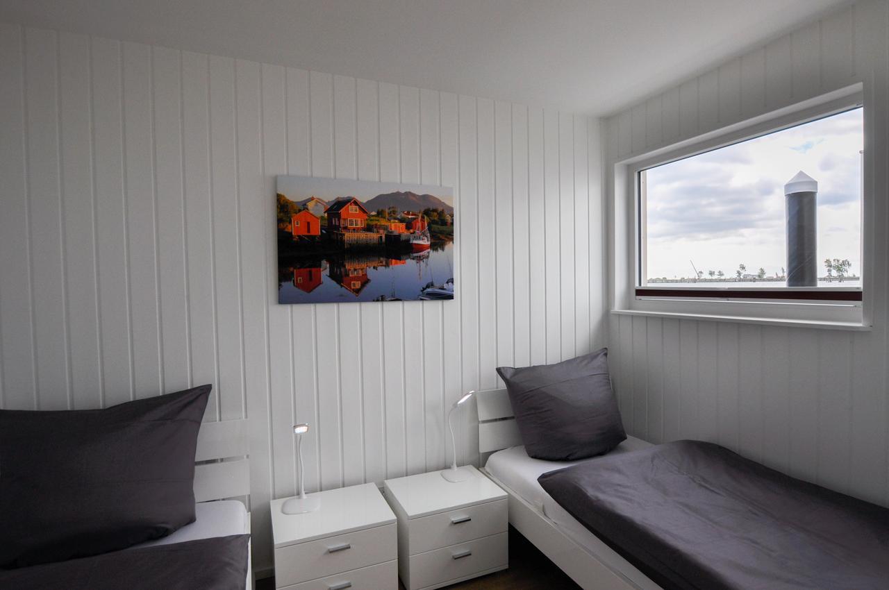 Schwimmendes Haus Hausboot Villa Olpenitz Dış mekan fotoğraf
